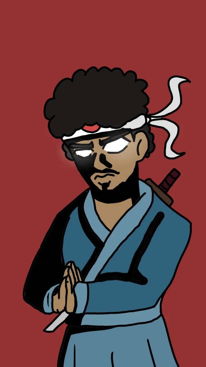 Coryxkenshin Red Samurai Art Background
