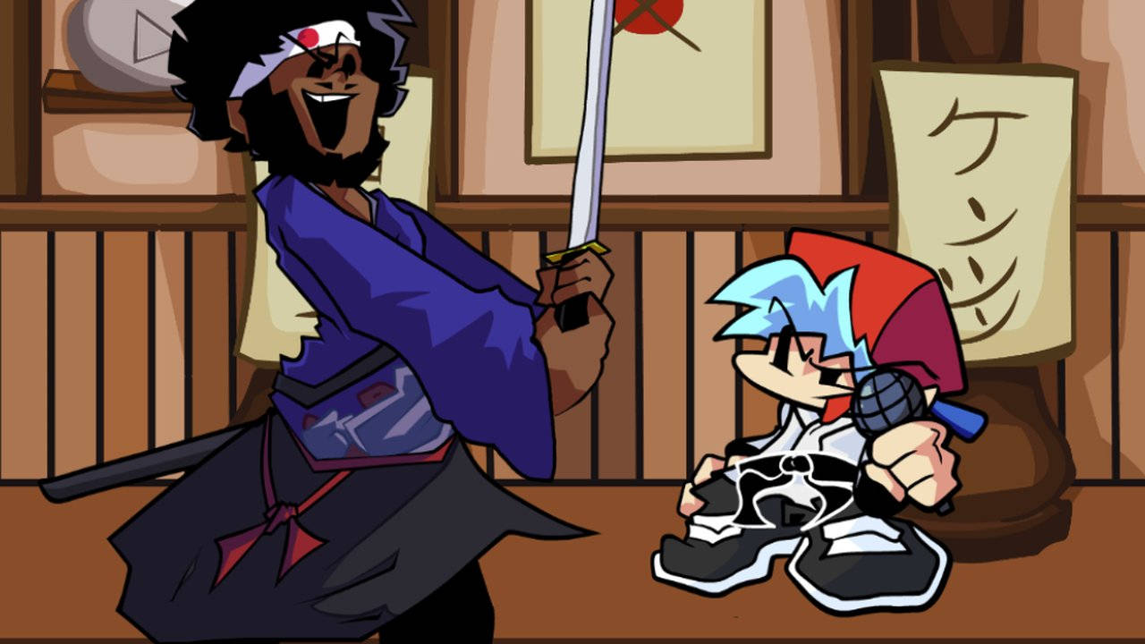 Coryxkenshin With Samurai Sword