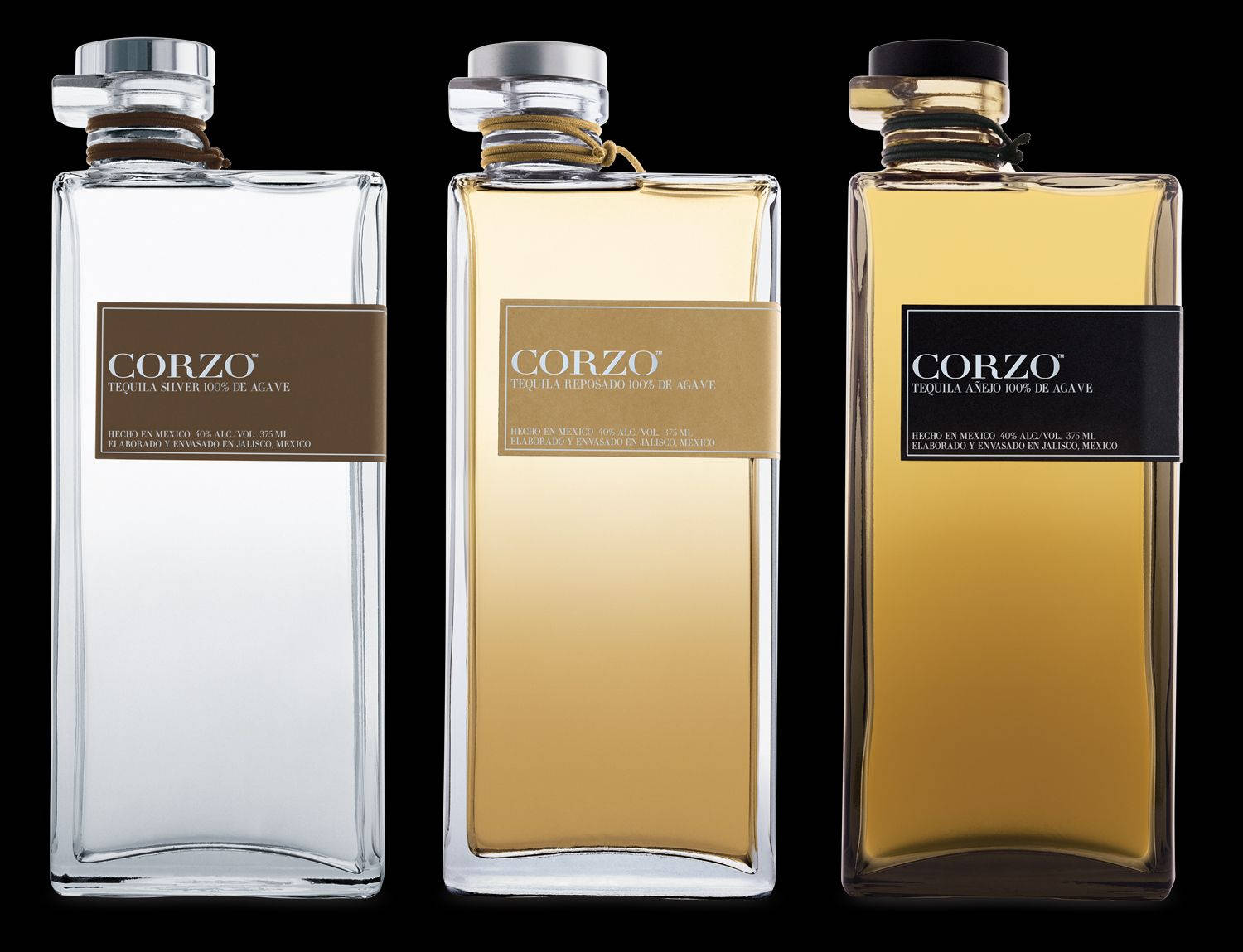 Corzo Tequila Trio Background