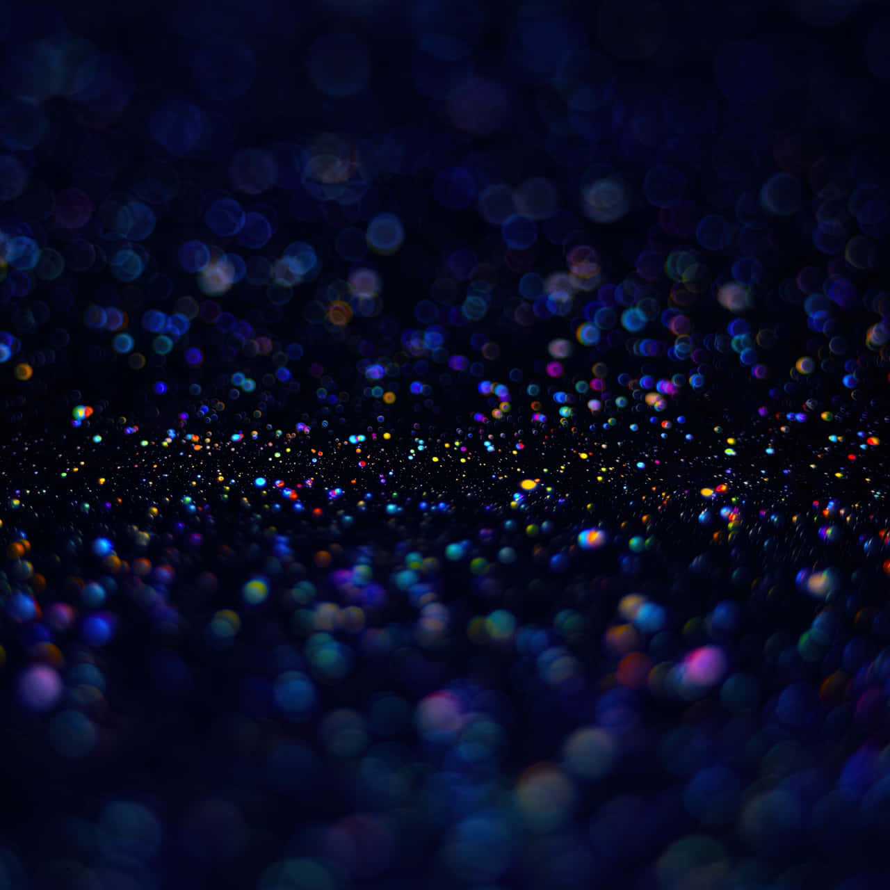 Cosmic Bubble Bokeh Background Background