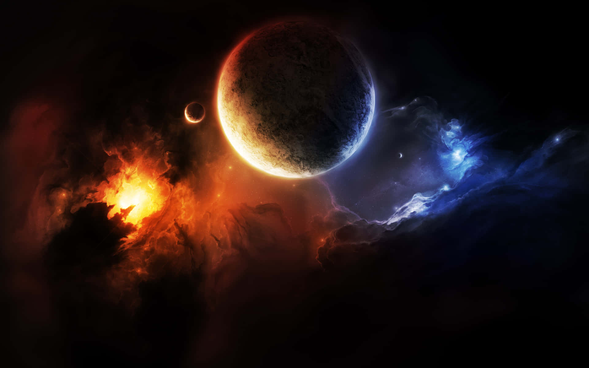 Cosmic_ Duality_ Fire_and_ Ice Background