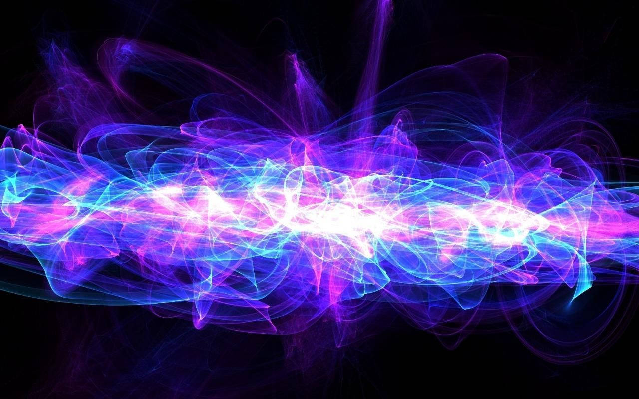 Cosmic Electric Explosion Youtube Banner Background