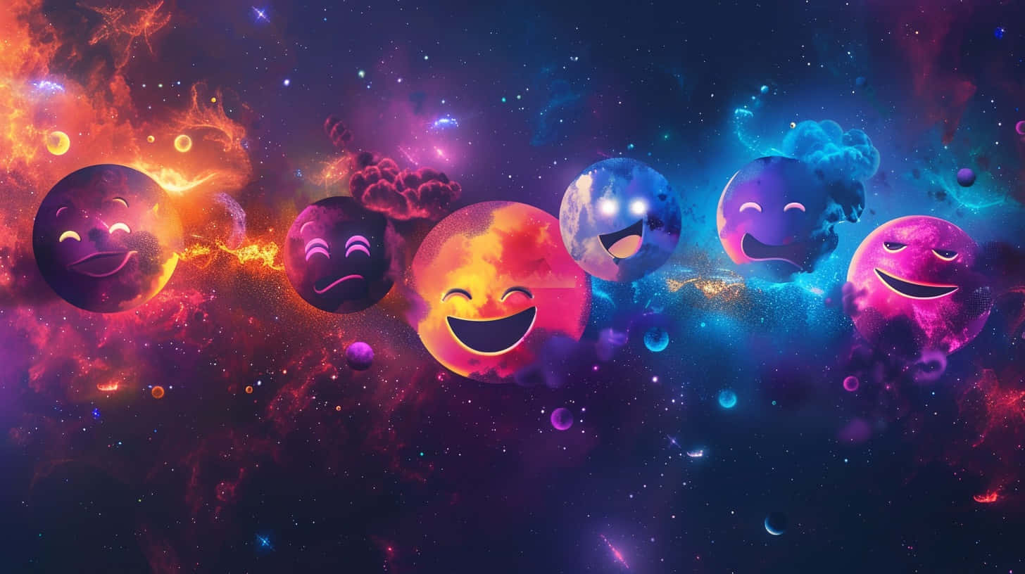 Cosmic Emoji Expressions