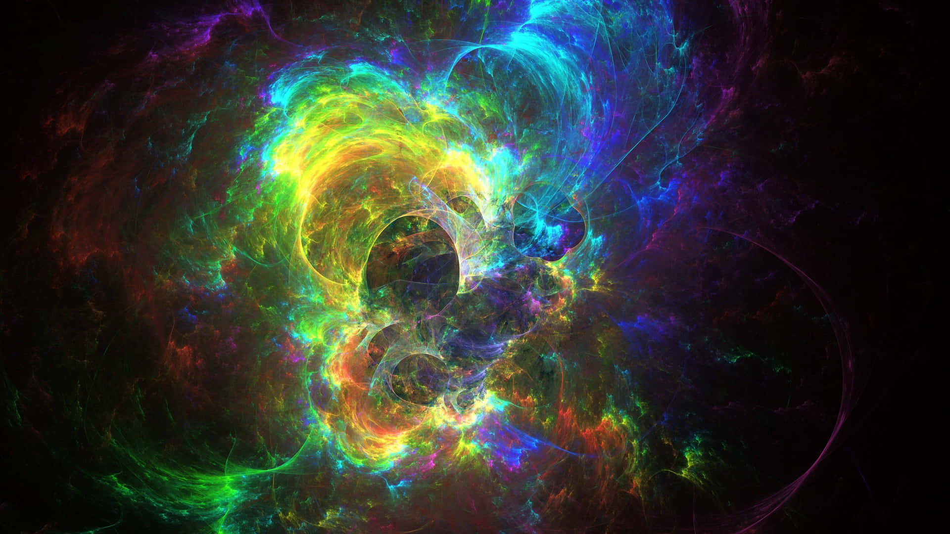 Cosmic Fractal Image 4k Background