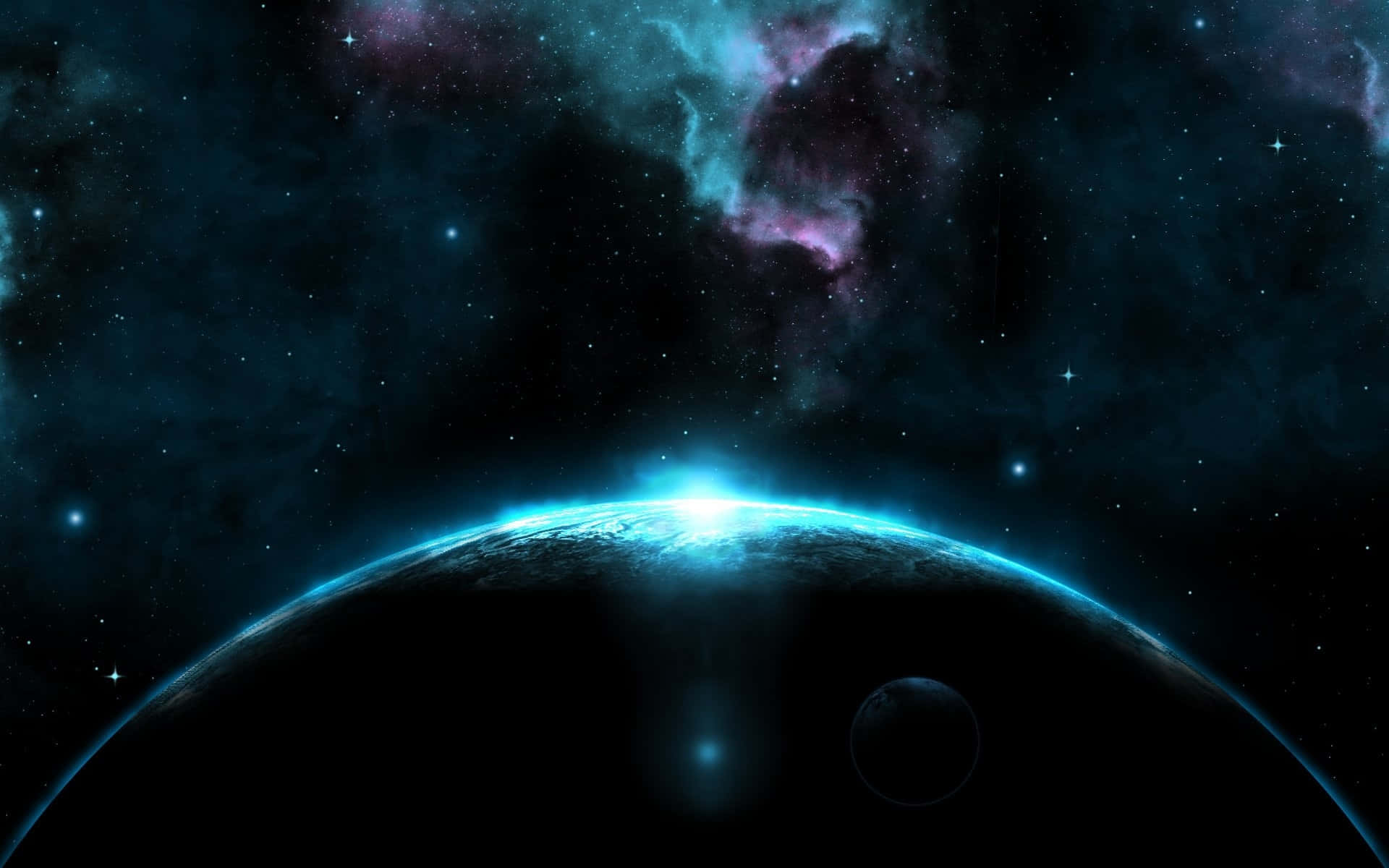 Cosmic_ Horizon_with_ Planets Background