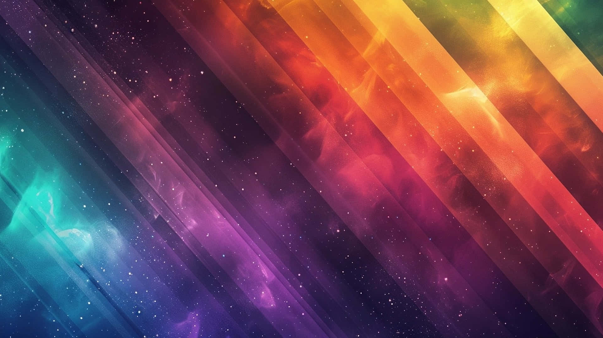 Cosmic Rainbow Gradient Background