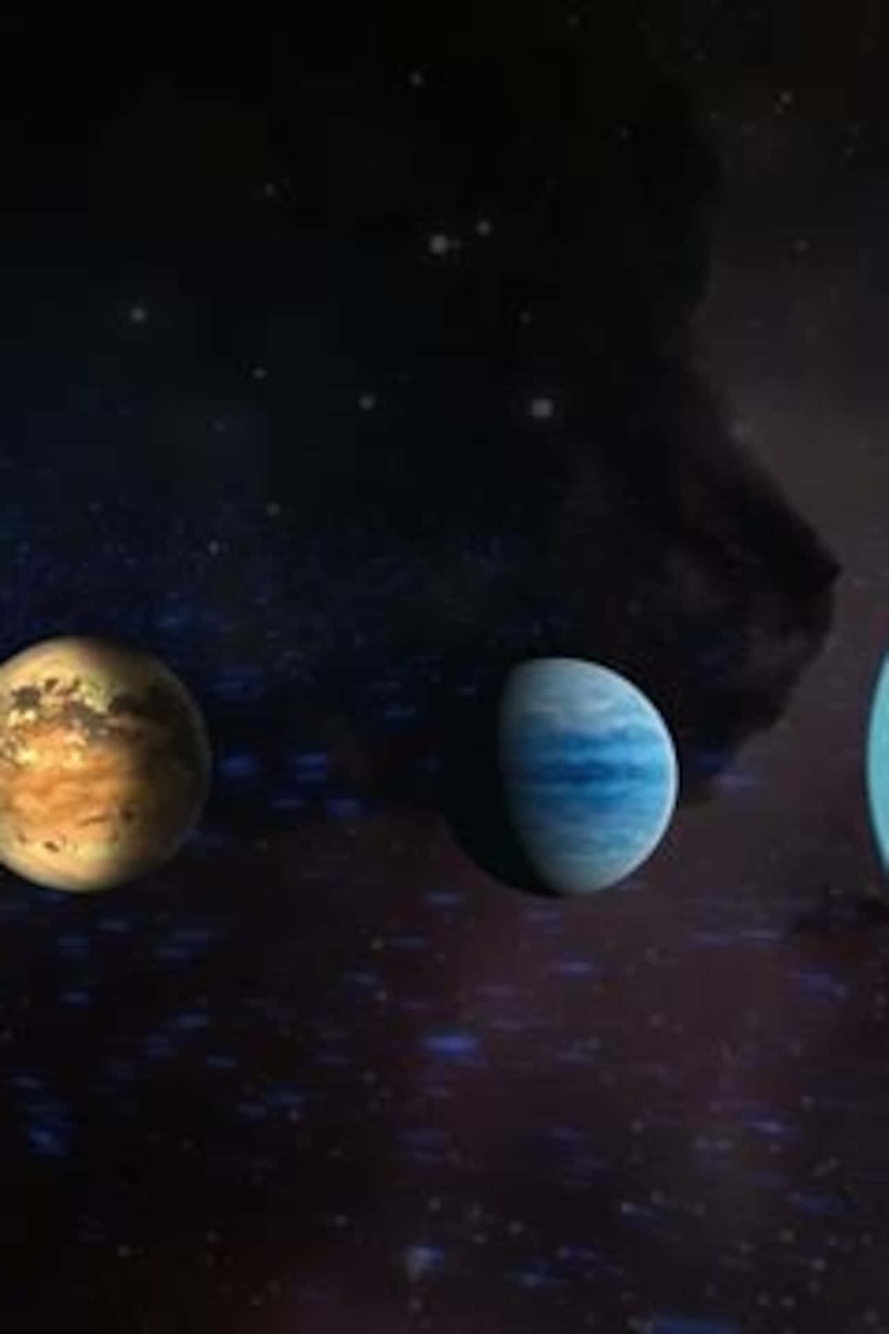 Cosmic_ Shadow_and_ Planets Background