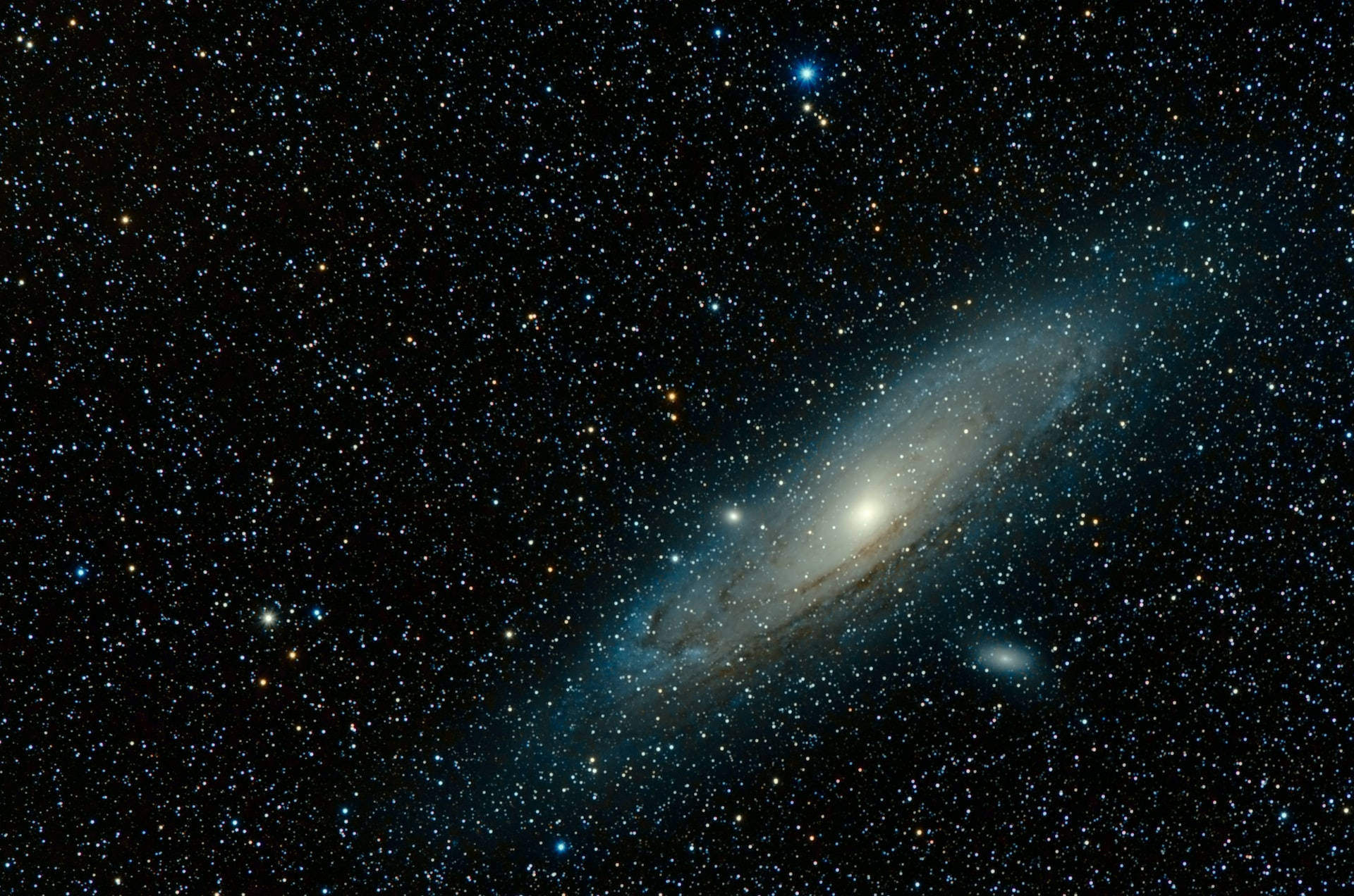 Cosmic Universe Andromeda Galaxy Background