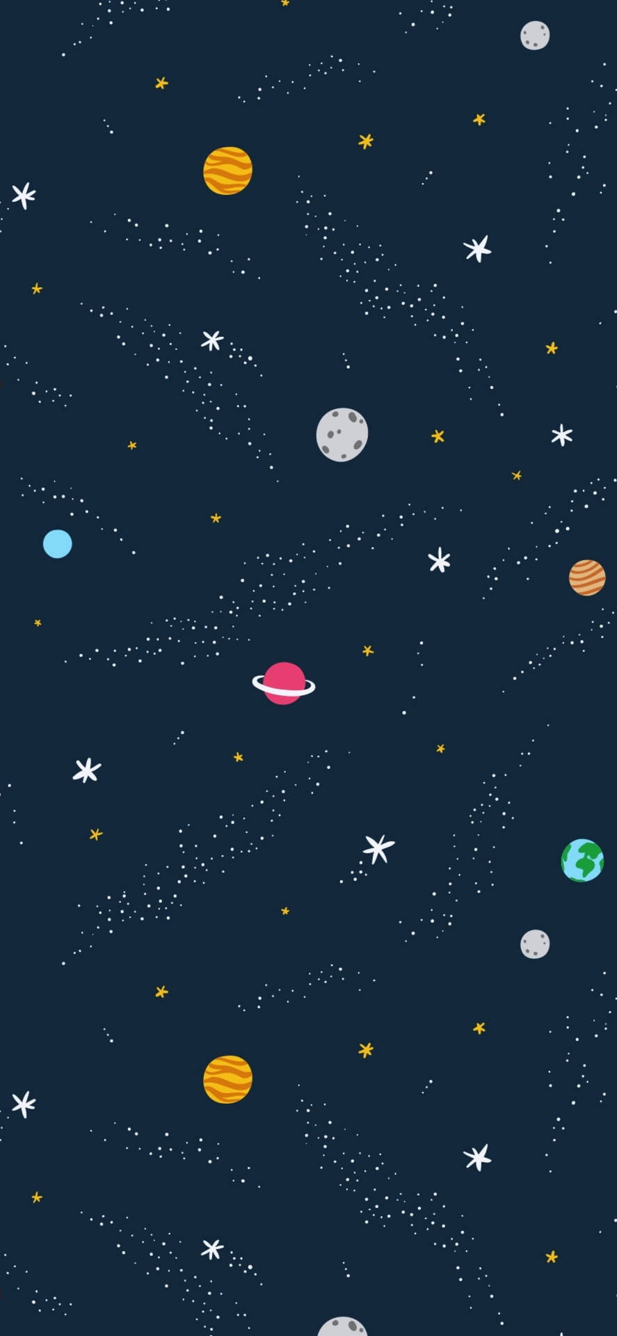 Cosmos Vector Art Background