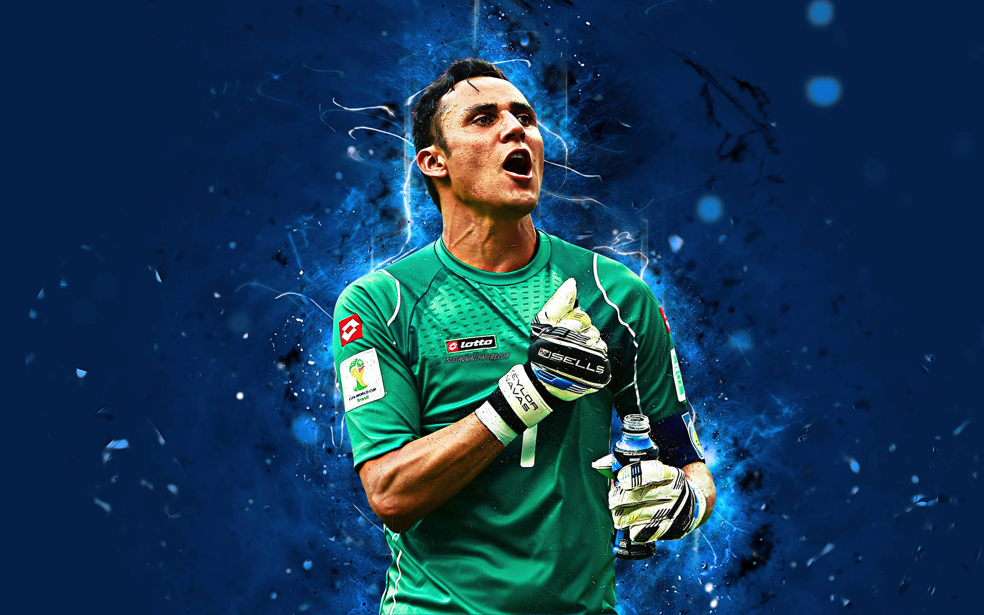 Costa Rica National Football Team Goalkeeper Keylor Navas Background