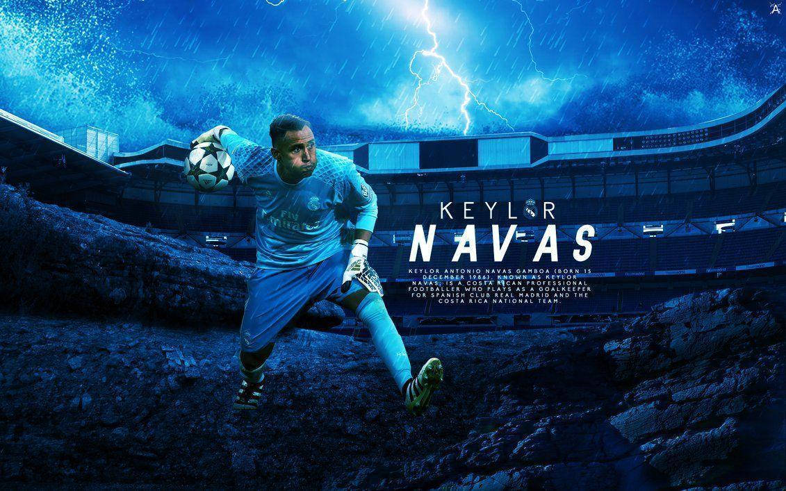 Costa Rica National Football Team Keylor Navas Digital Art