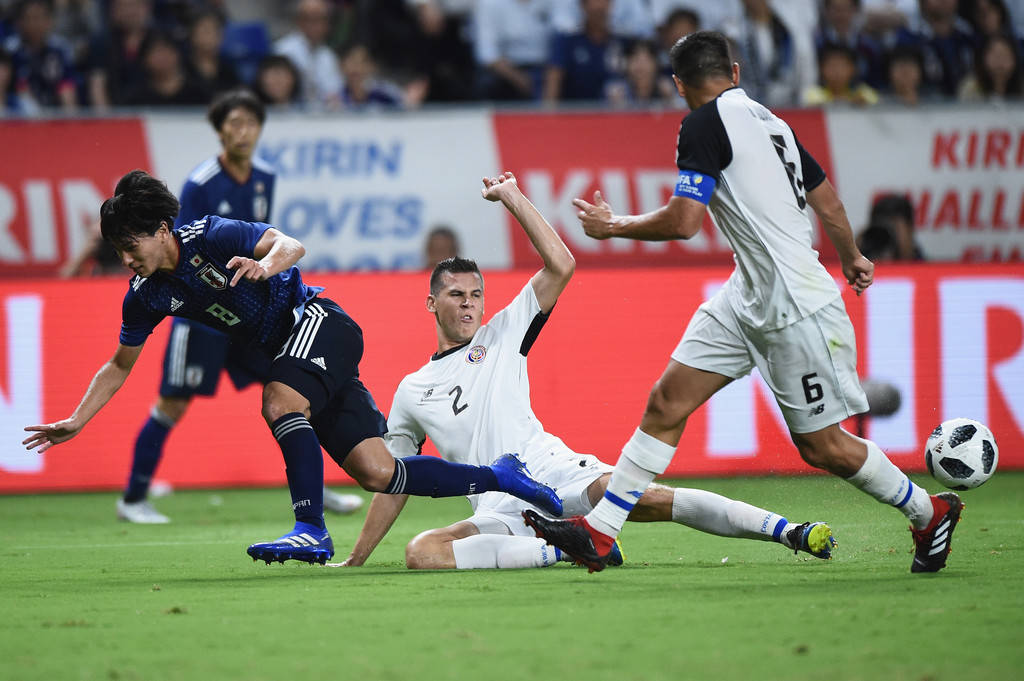 Costa Rica National Football Team Versus Japan Match Background