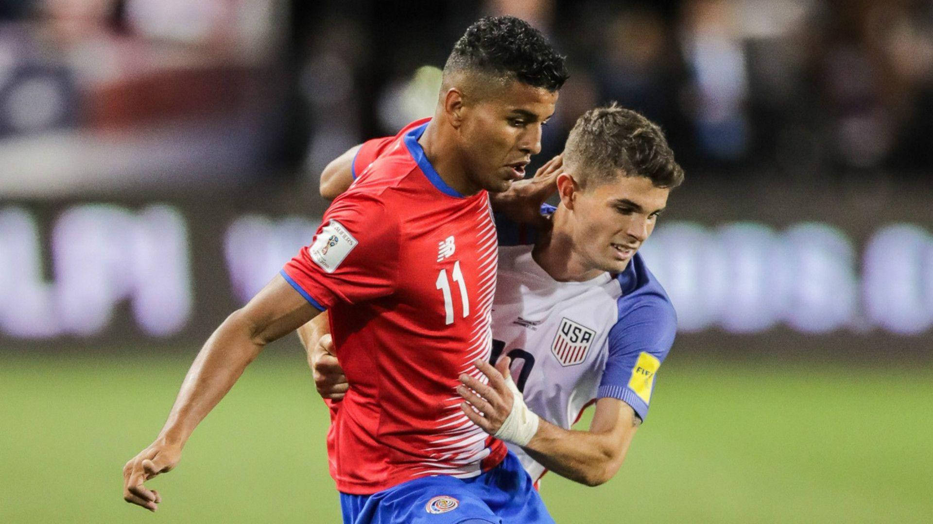 Costa Rica National Football Team Versus Usa Background