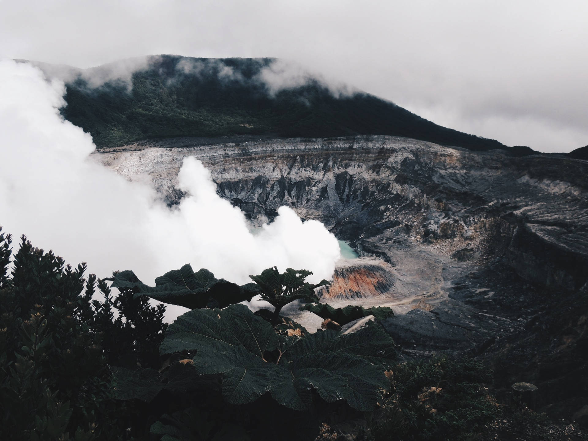 Costa Rica Poas Volcano