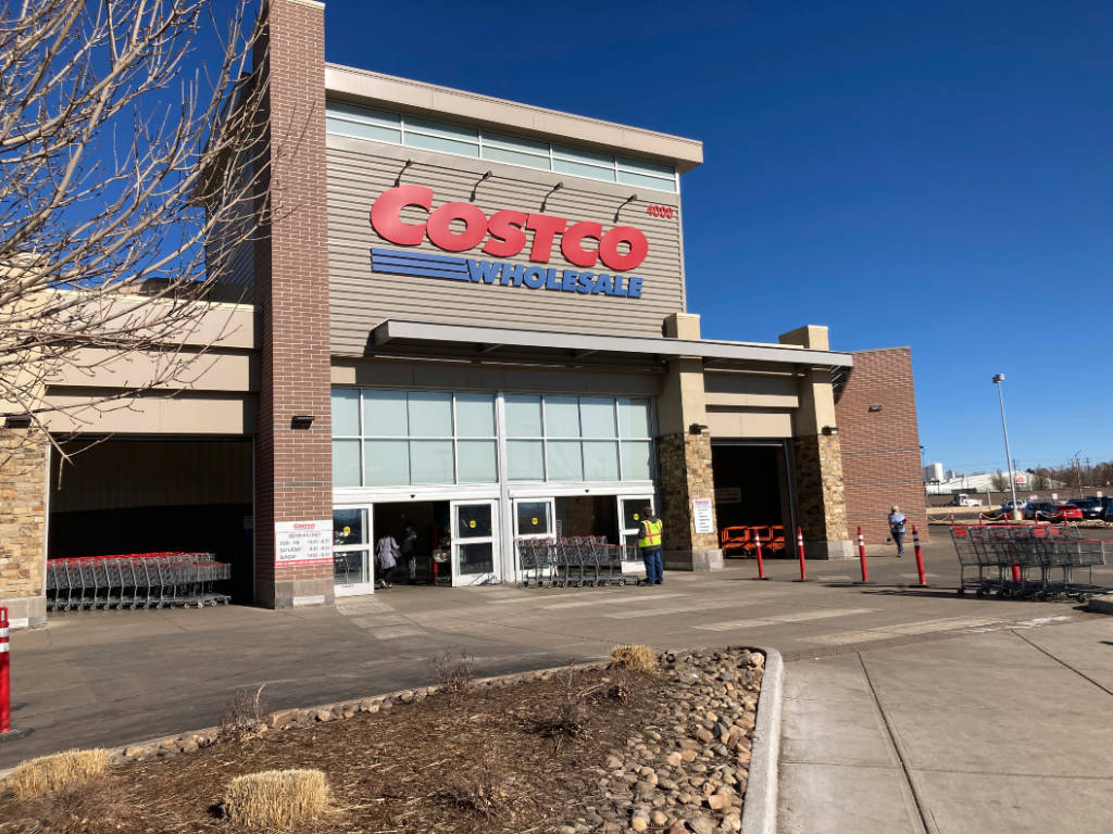 Costco Wholesale Blue Sky Backdrop Background