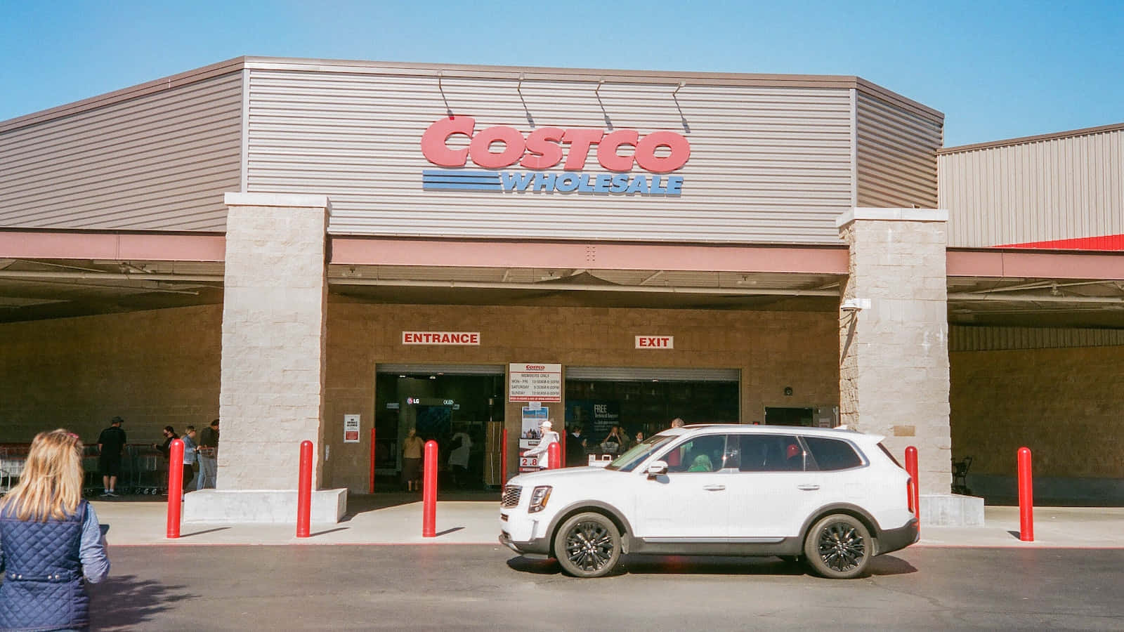Costco Wholesale Supermarket Background
