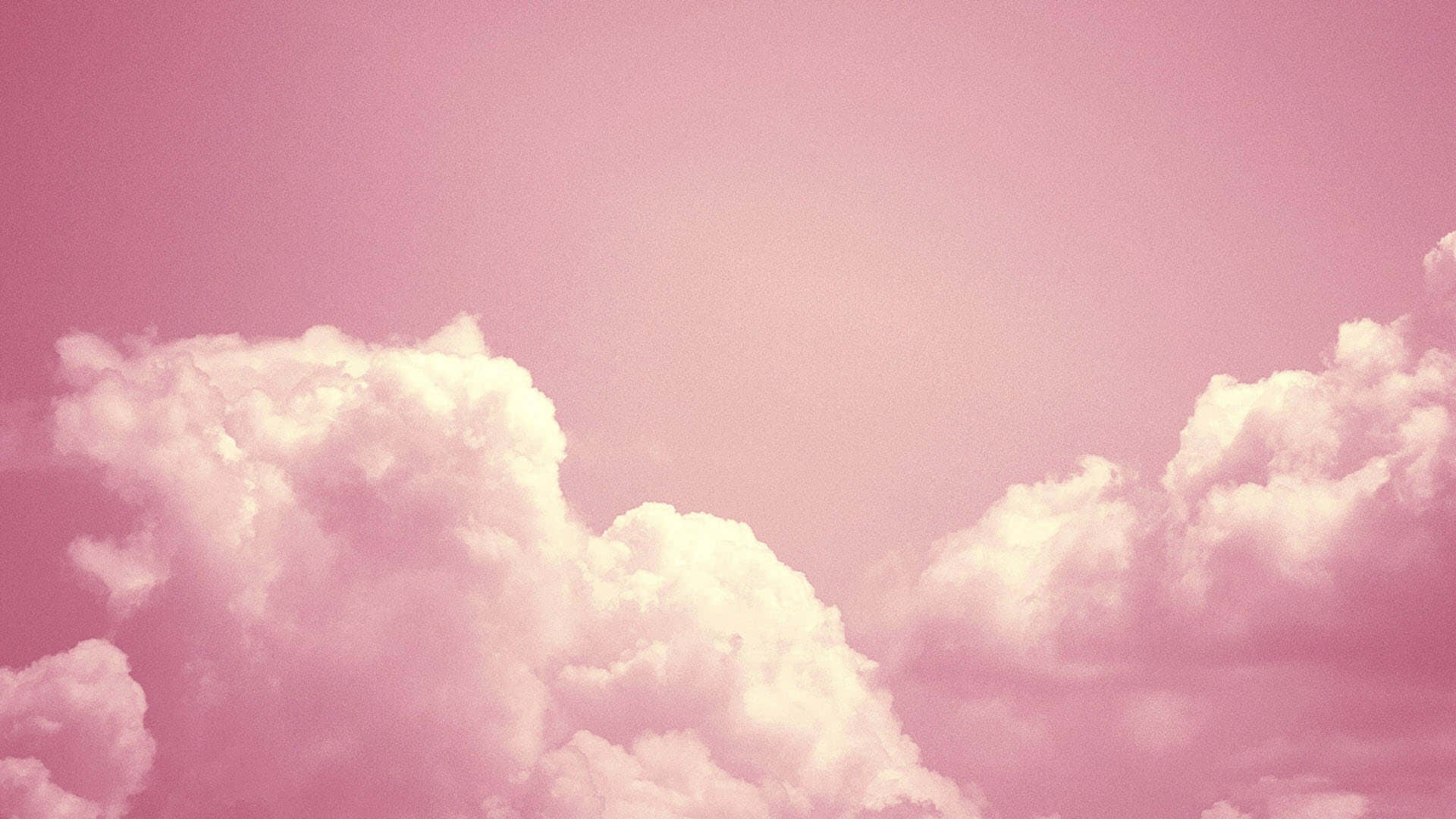 Cotton Candy Clouds Desktop Pink Aesthetic