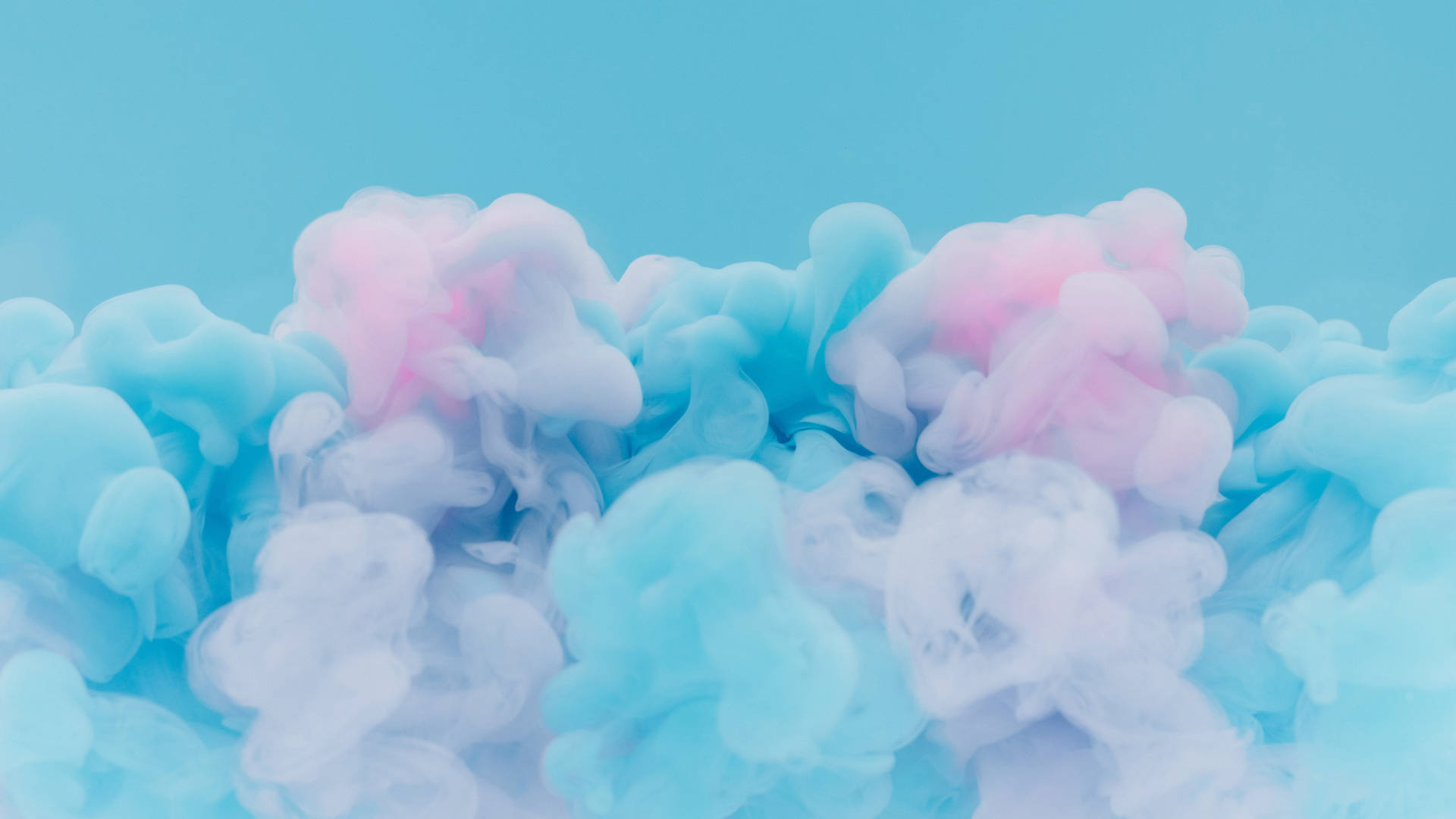 Cotton Candy Pink And Blue Presentation Background