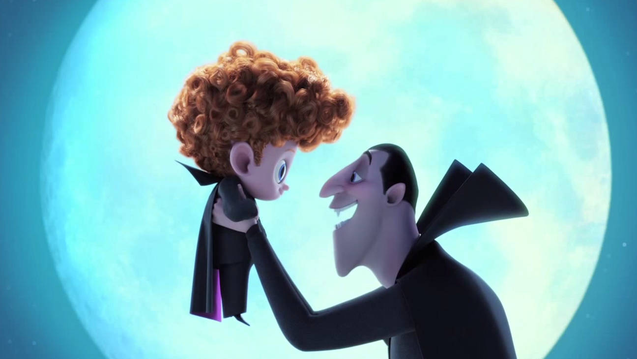 Count Dracula And Dennis Hotel Transylvania 2 Background