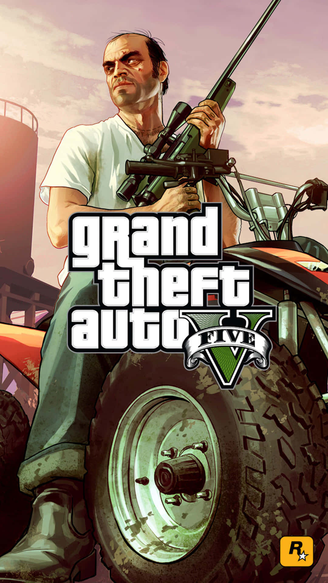 Count Your Money And Head Out To Explore The World Of Gta Online. Background