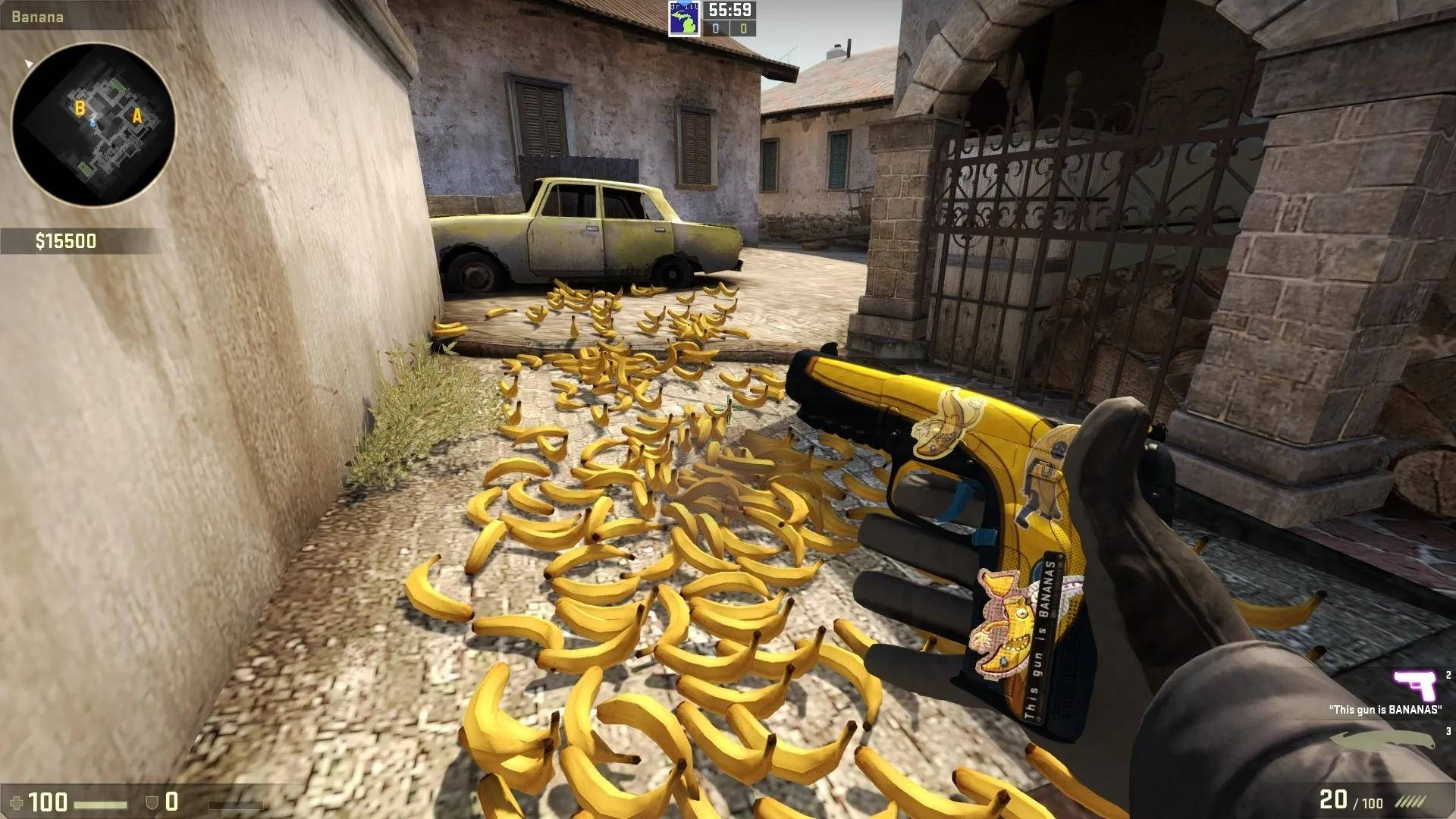 Counter Strike Global Offensive Banana Background