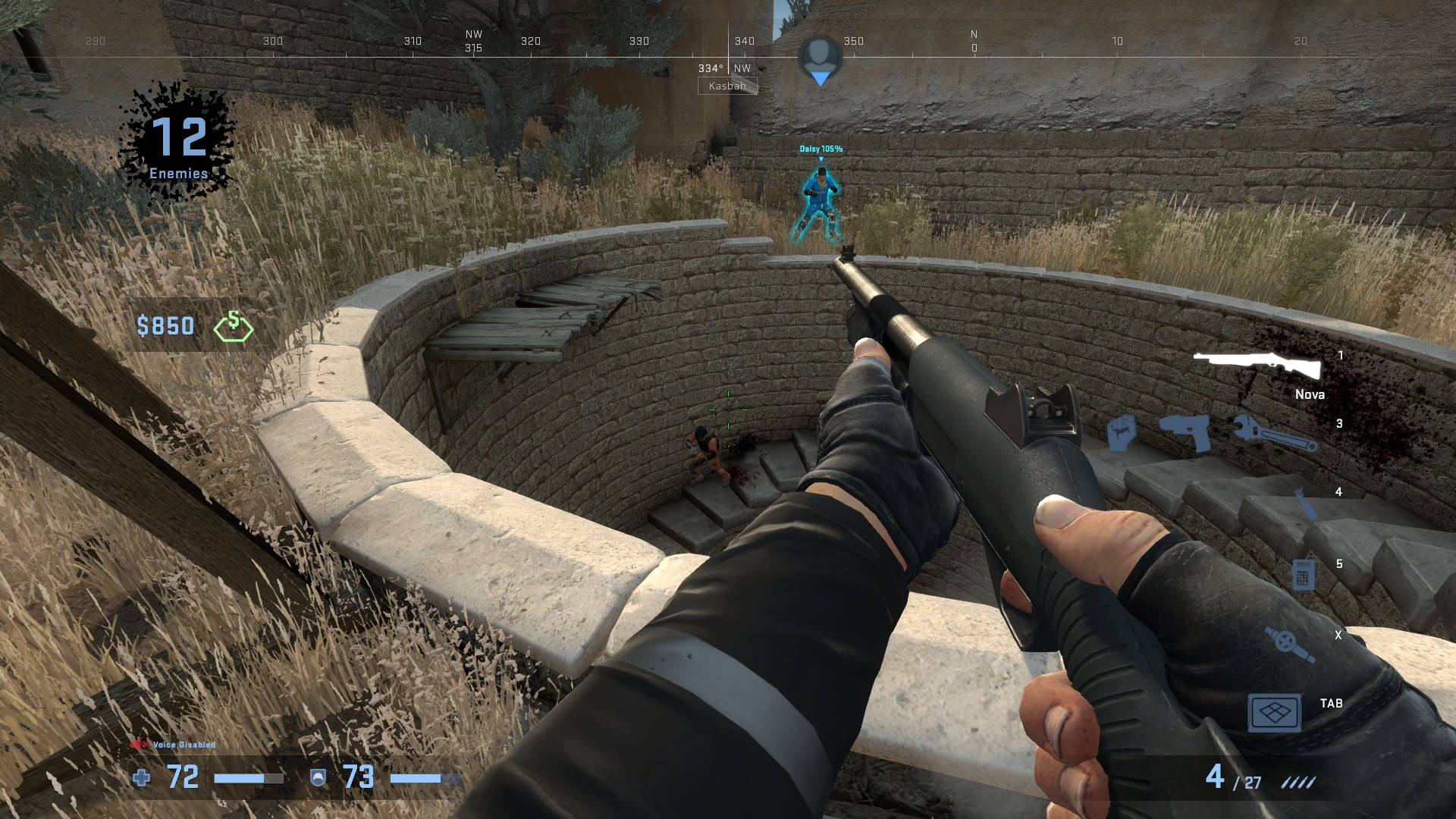 Counter-strike: Global Offensive Players Experiencing Console-like Graphics On Pc Platform Background