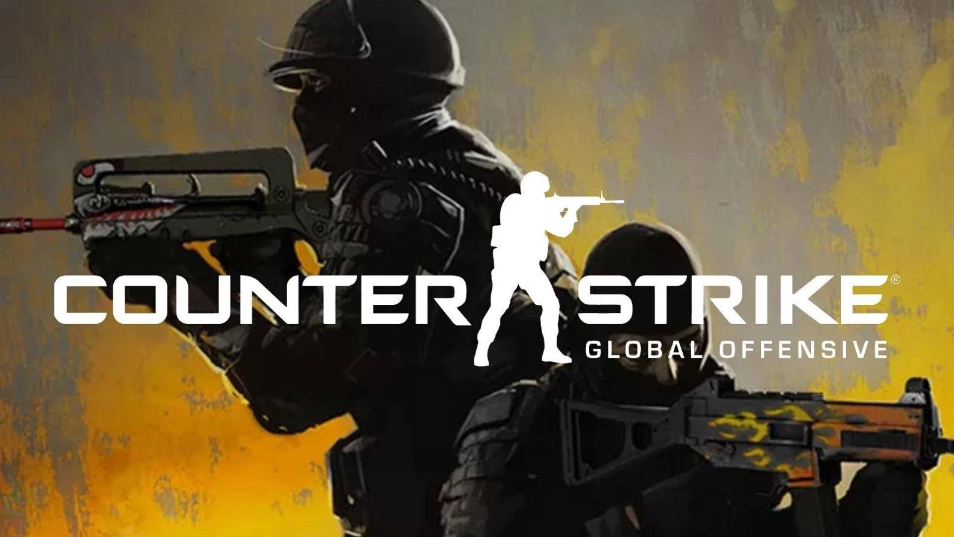 Counter Strike Global Offensive Yellow Background