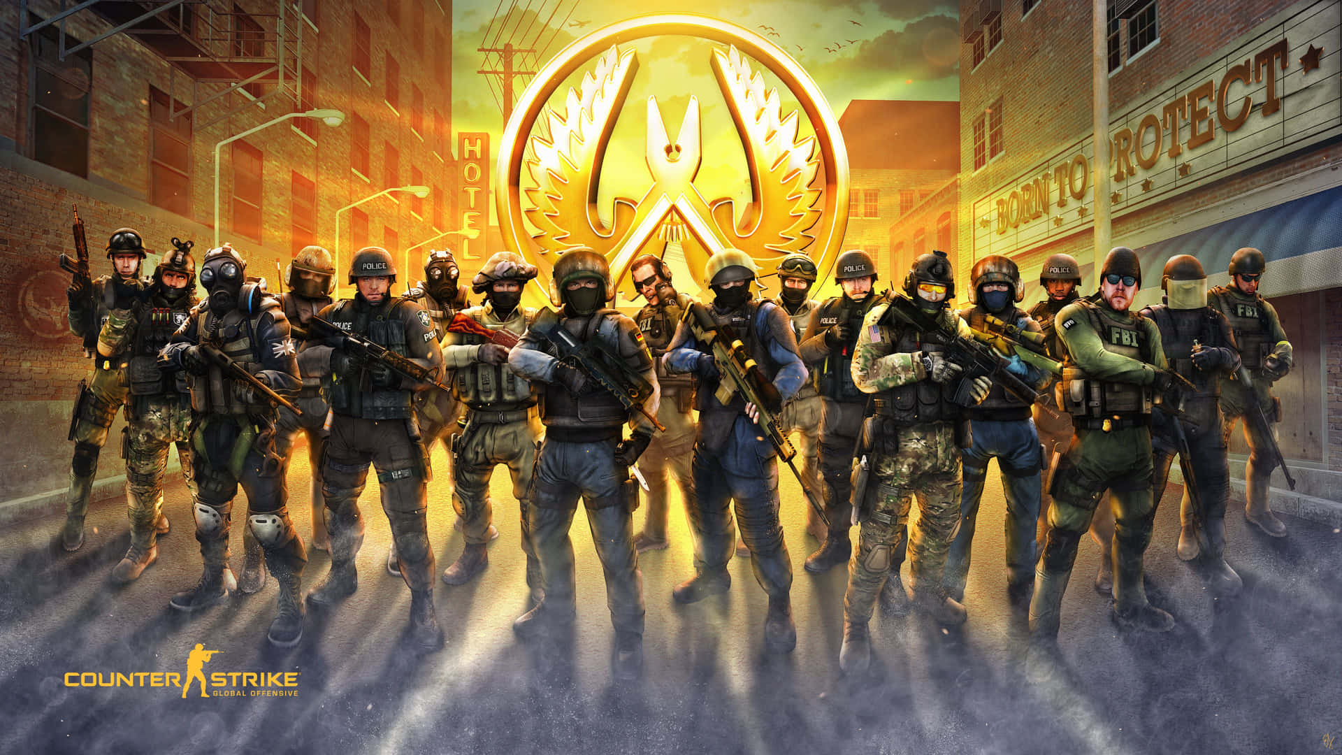 Counterstrike Global Offensive Poster Background