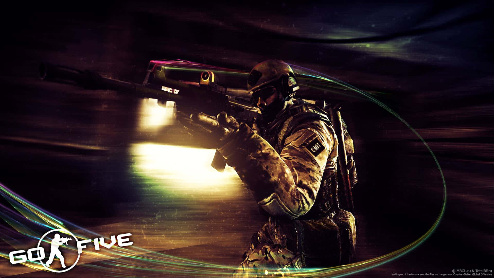 Counterstrike Go Five Poster Background