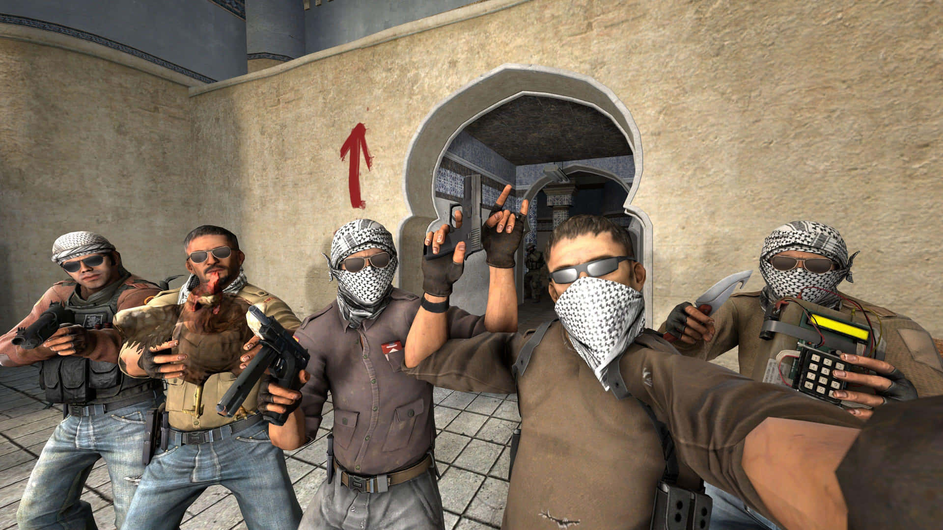 Counterstrike Terrorist Groupie Background