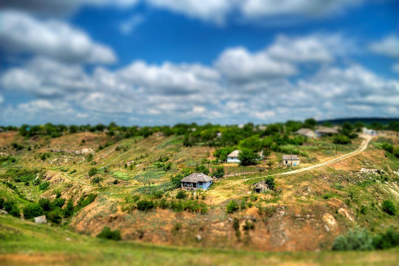 Country Hillside Moldovas Background