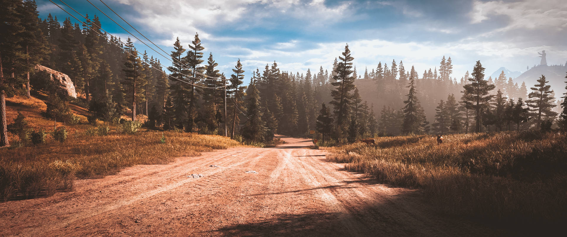 Country Road In Montana Iphone Background