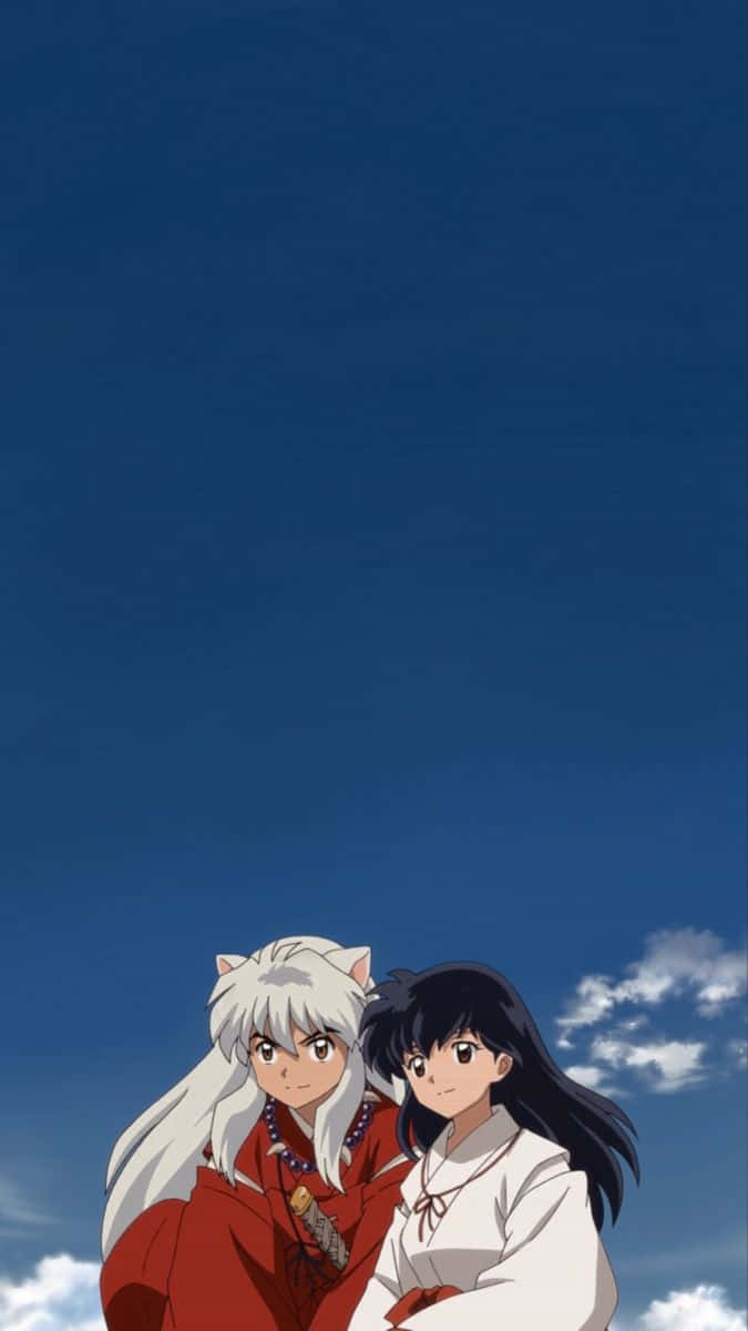 Couple Anime Inuyasha And Kagome Phone Background