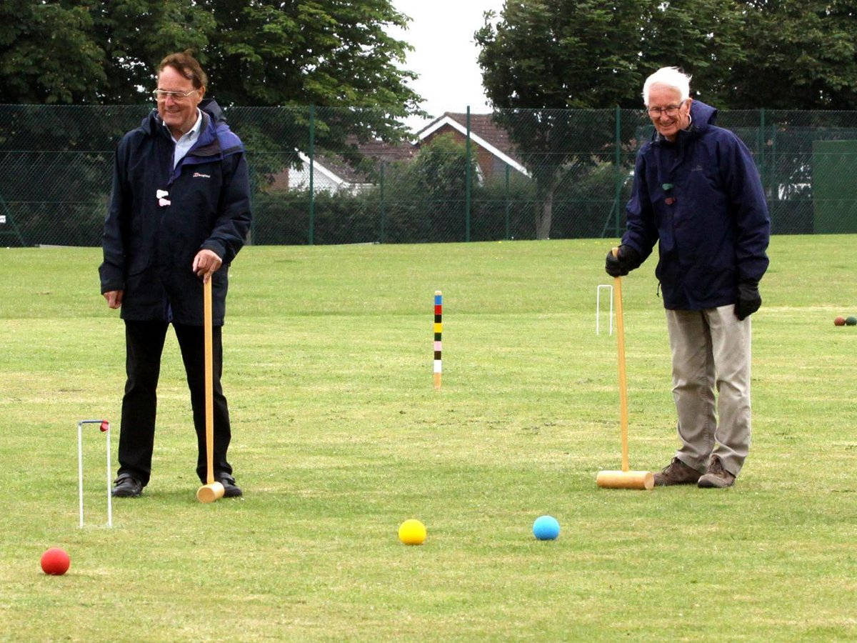 Couple Croquet