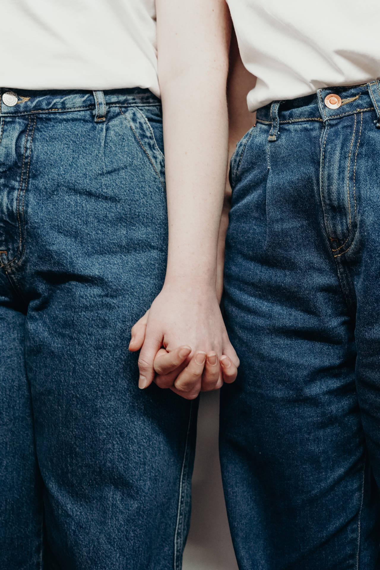 Couple In Love Denim Jeans Background