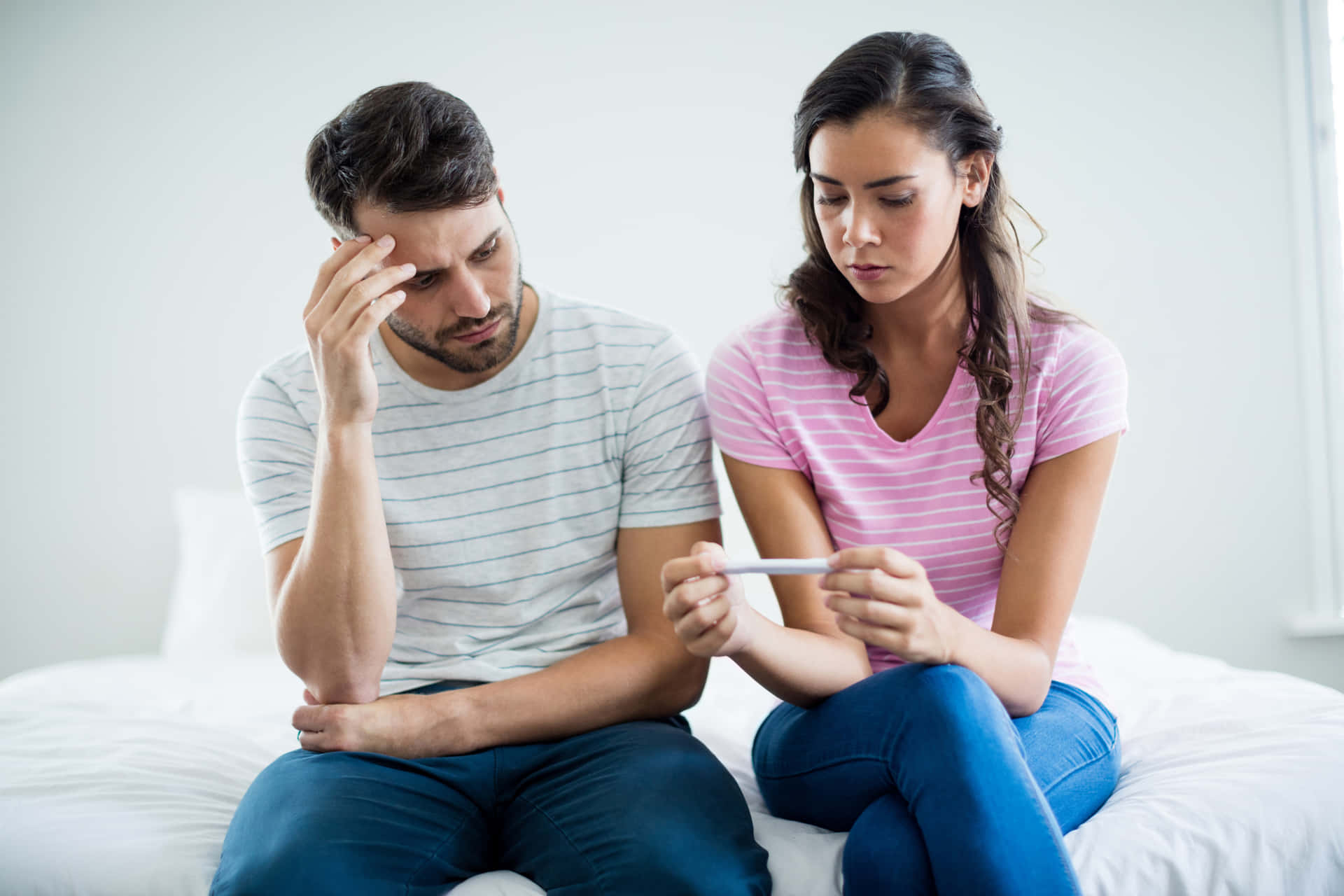 Couple Perturbed About Pregnancy
