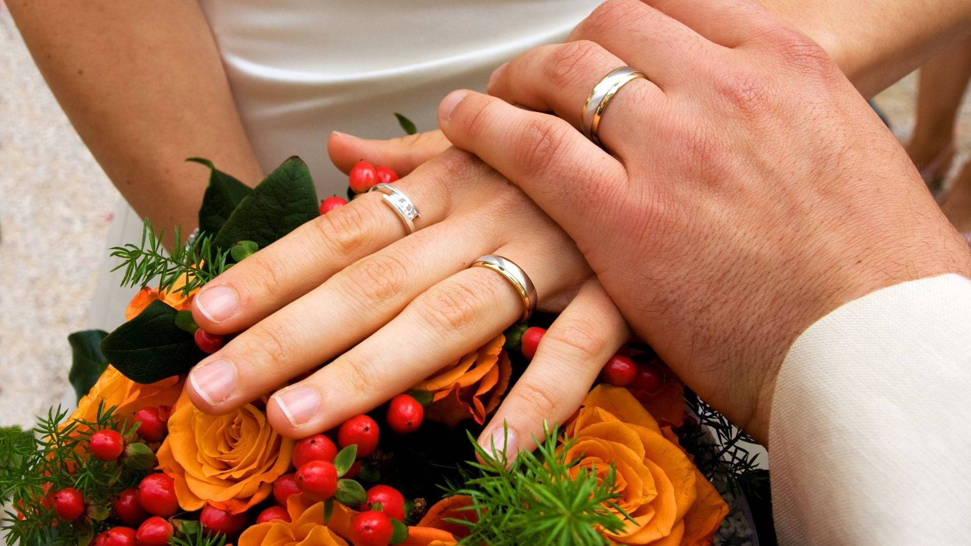 Couple Ring For Wedding Background