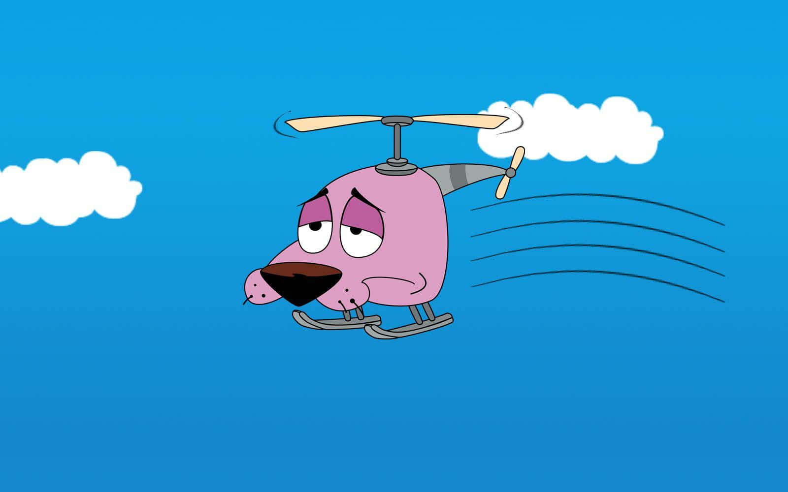 Courage The Cowardly Dog Helicopter Background