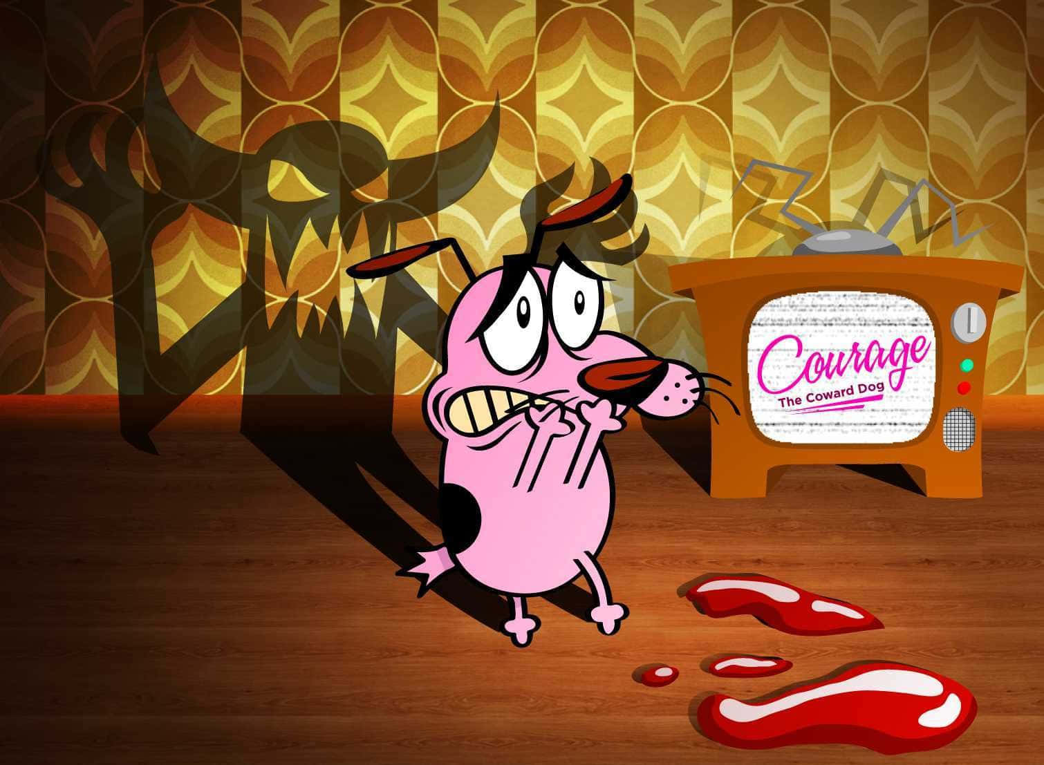 Courage The Cowardly Dog Scared Monster Blood