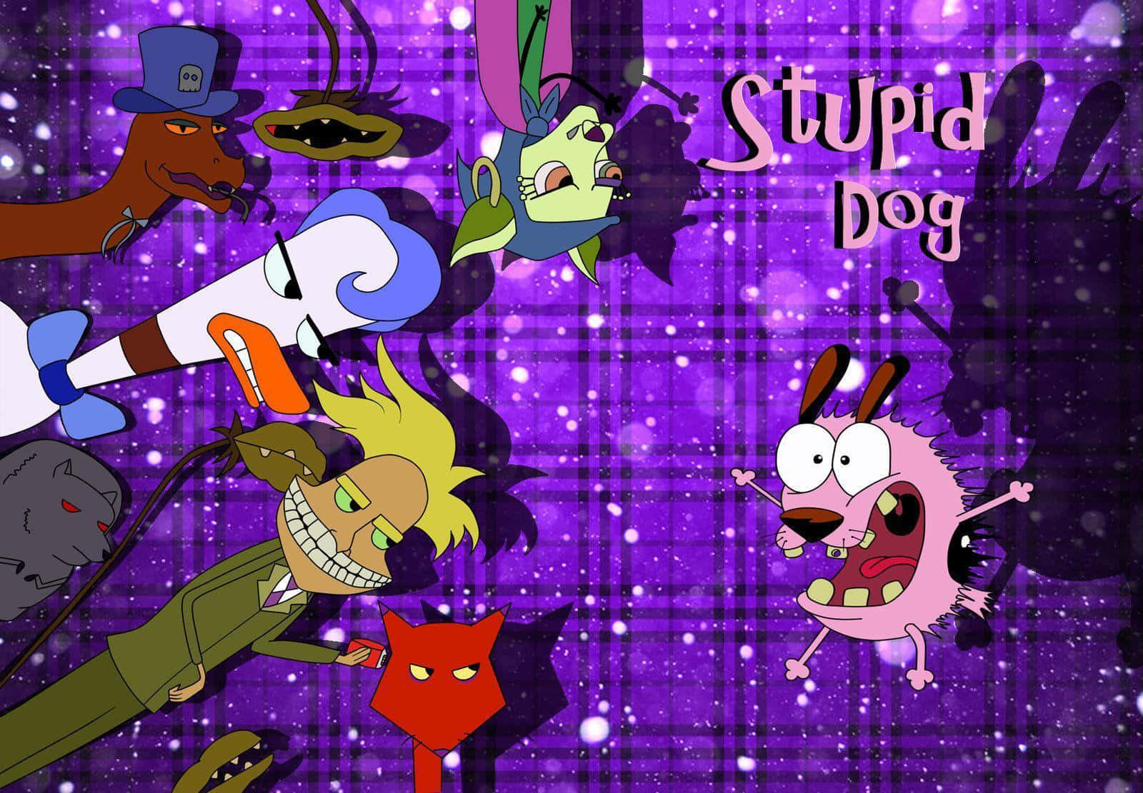 Courage The Cowardly Dog Stupid Background