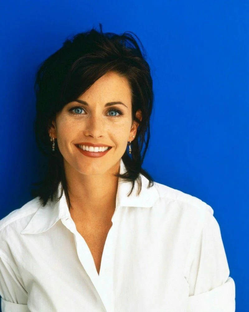 Courteney Cox On Blue