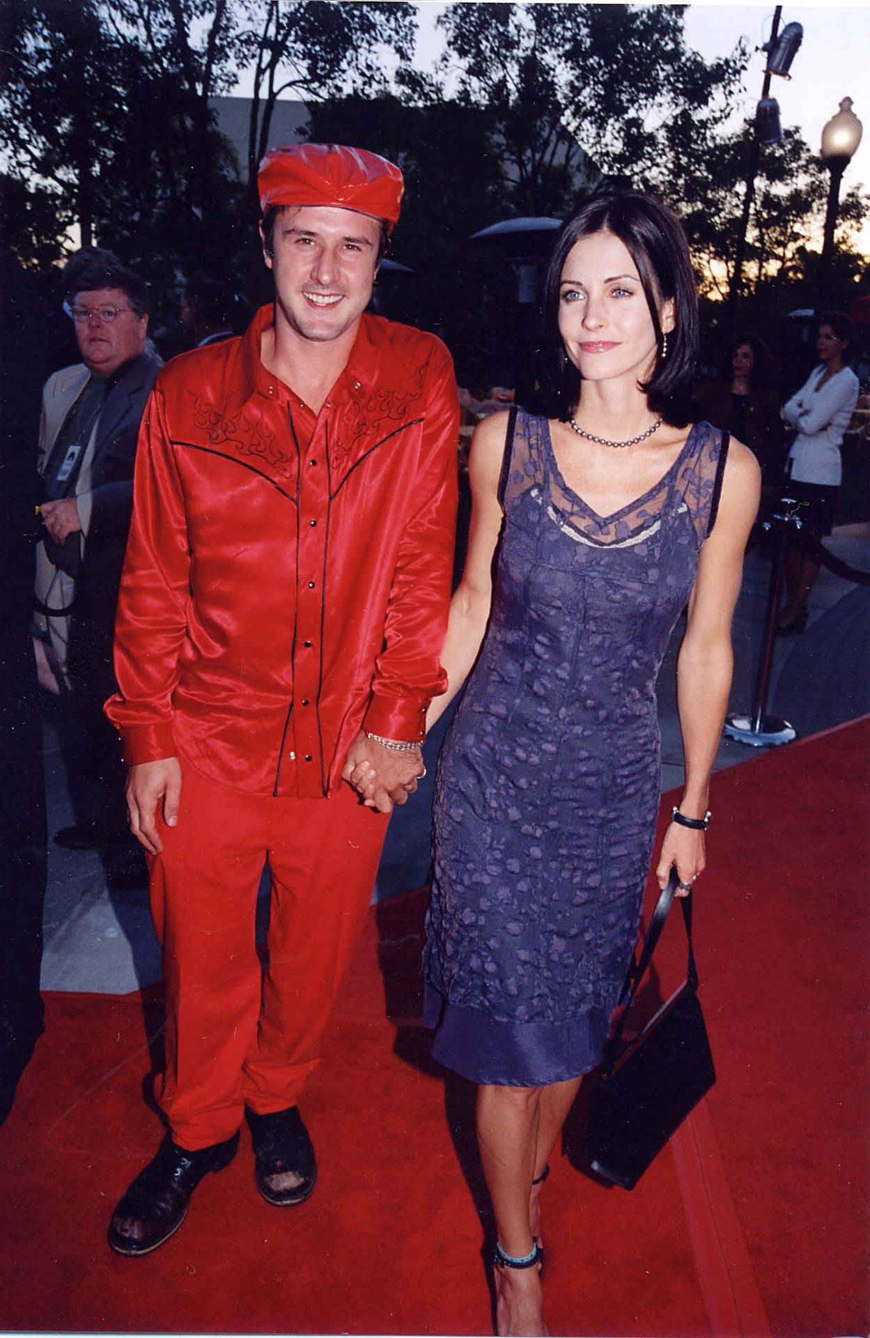 Courteney Cox With Her Boyfriend Background