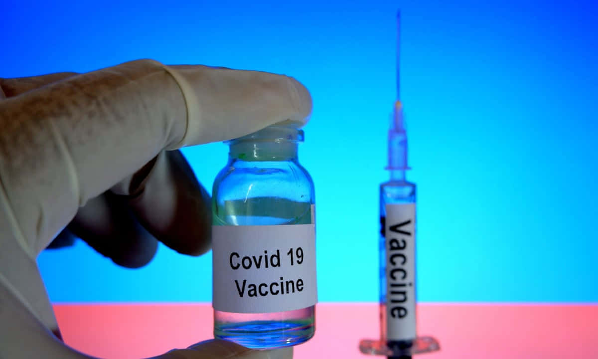 Covid-19 Vaccine Labels Background