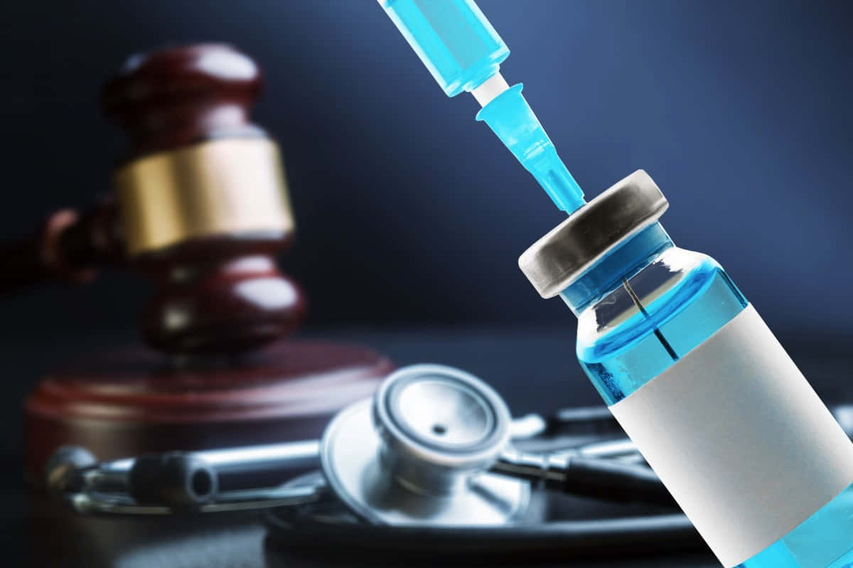 Covid-19 Vaccine Law Court Background