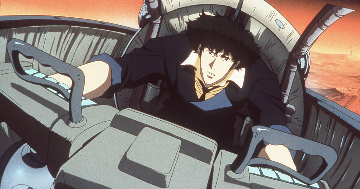 Cowboy Bebop Cute Retro Anime Aesthetic Background