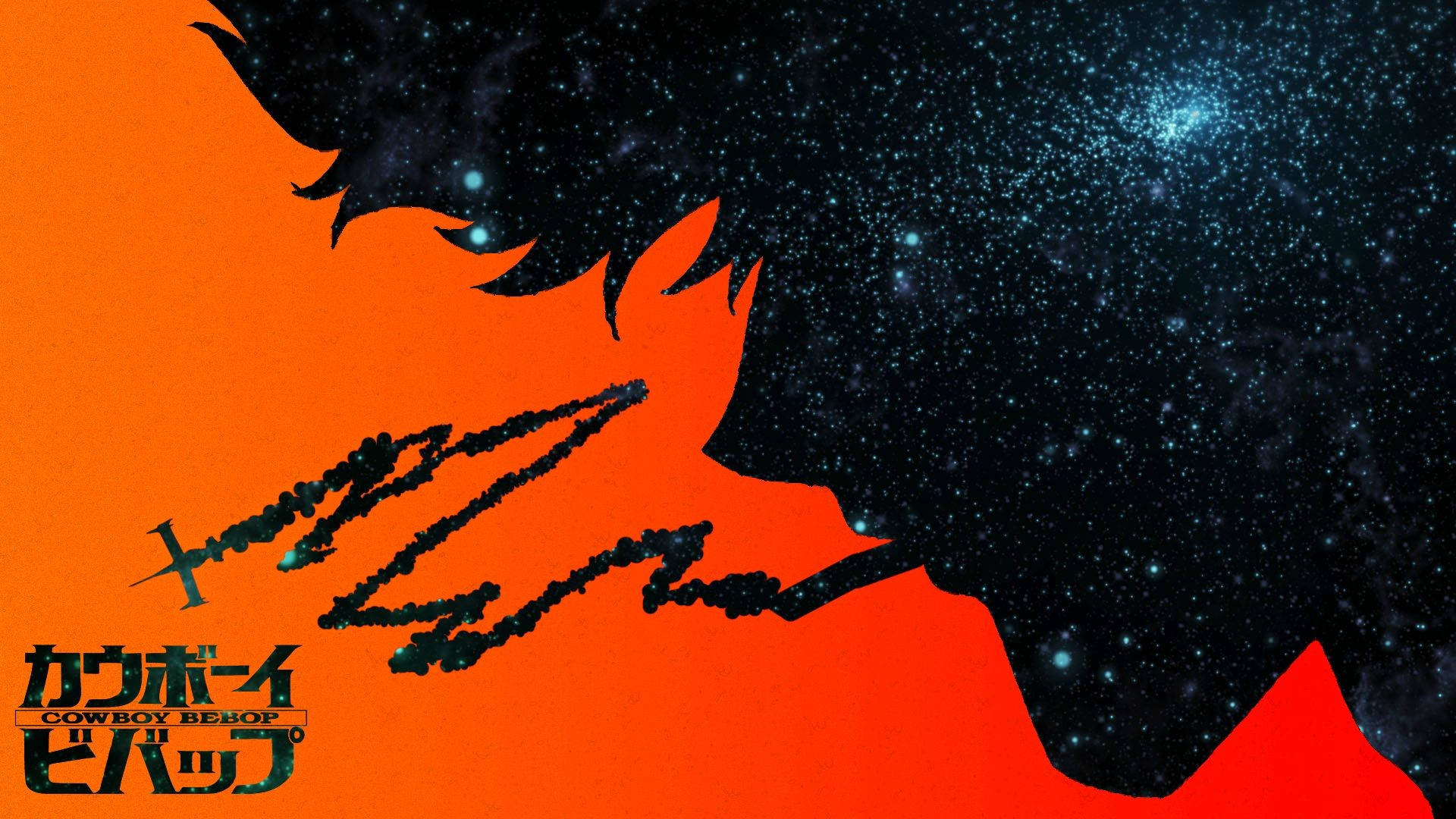 Cowboy Bebop Desktop Spike And Stars Background