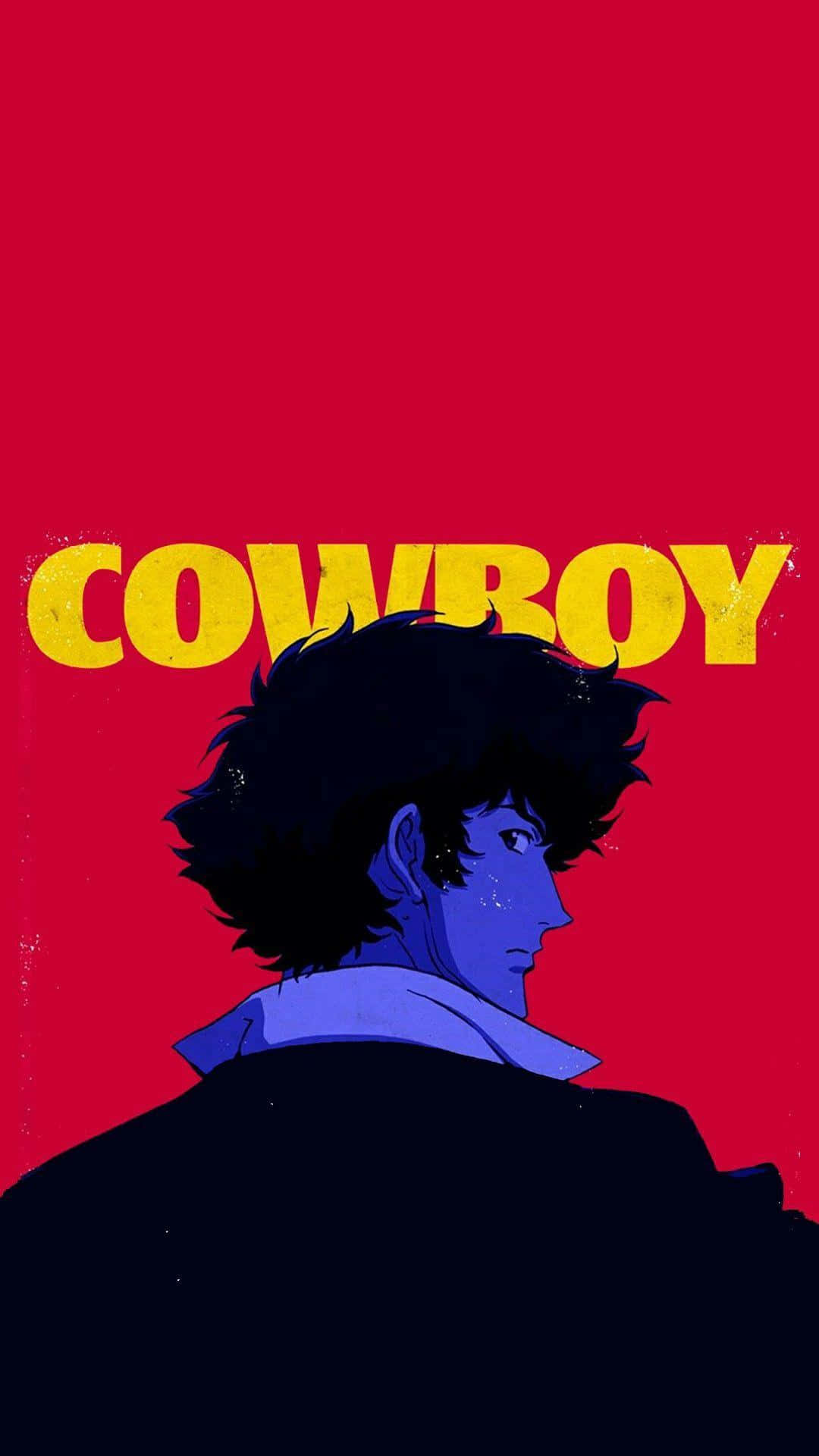 Cowboy Bebop Red Backdrop Spike Spiegel Profile