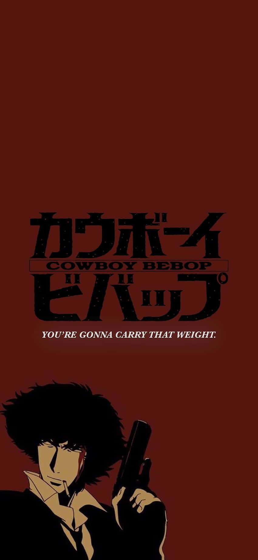 Cowboy Bebop Silhouette Art Background