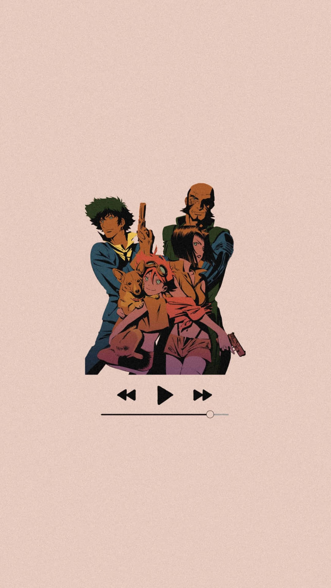 Cowboy Bebop Team Illustration Background