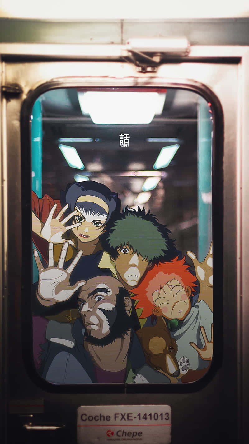 Cowboy Bebop Train Window Art Background